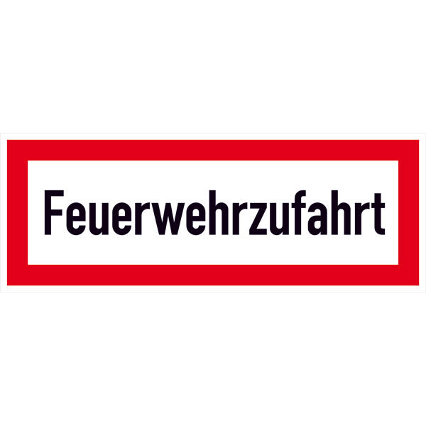 Feuerwehrzufahrt Schild günstig kaufen
