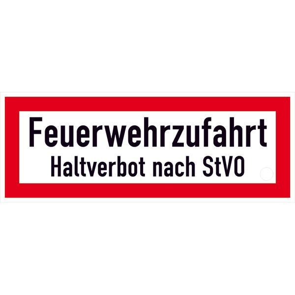 Feuerwehrzufahrt Halteverbot nach StVO Schild günstig kaufen