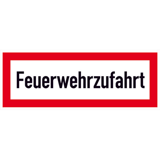 Feuerwehrzufahrt Schild günstig kaufen